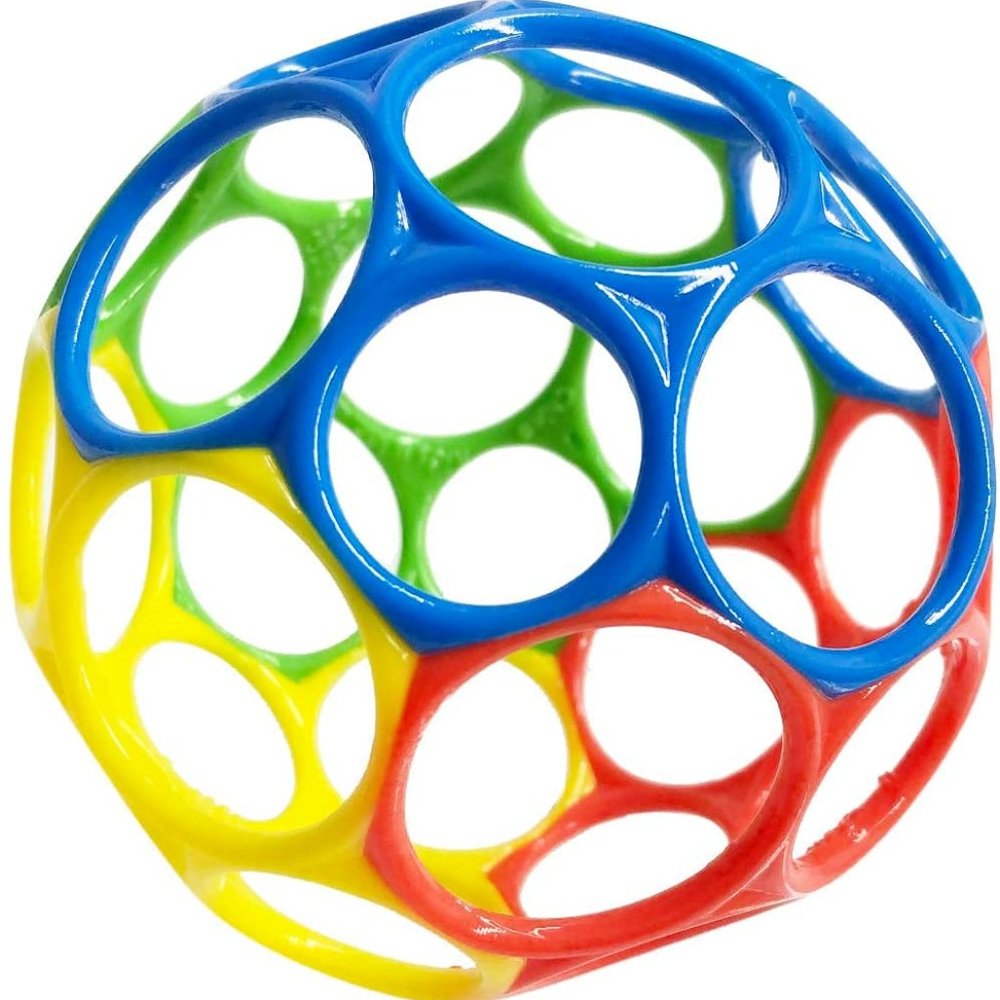Oball Classic Ball - Red, Yellow, Green, Blue, Ages 0+